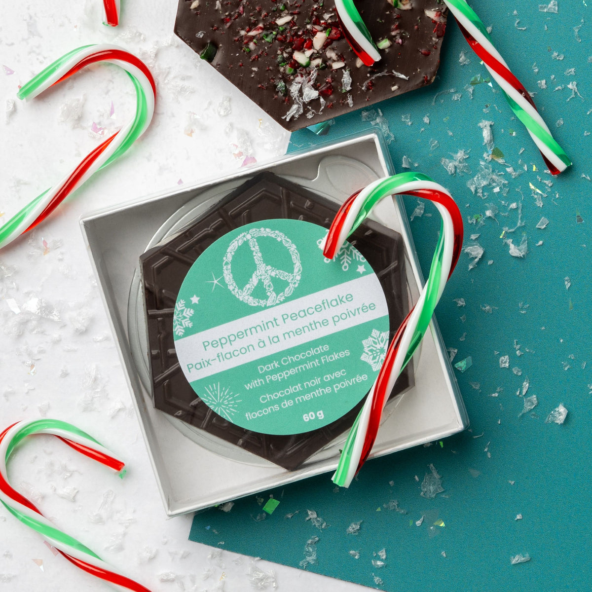 peace Peppermint Peaceflake – Peace by Chocolate