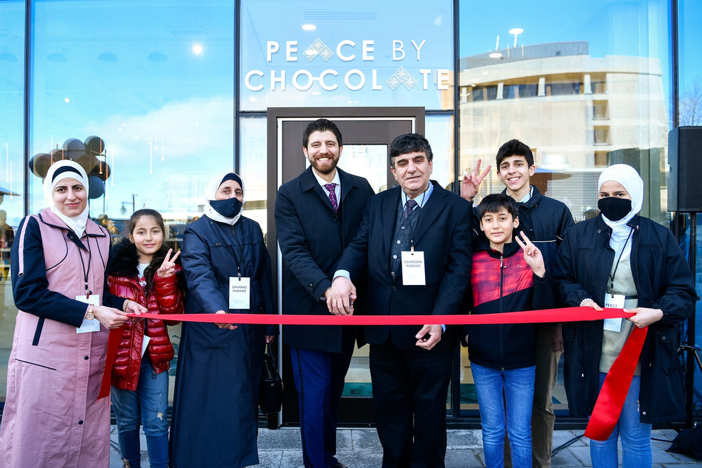 Official Ribbon Cutting Of Our New Signature Chocolate Boutique