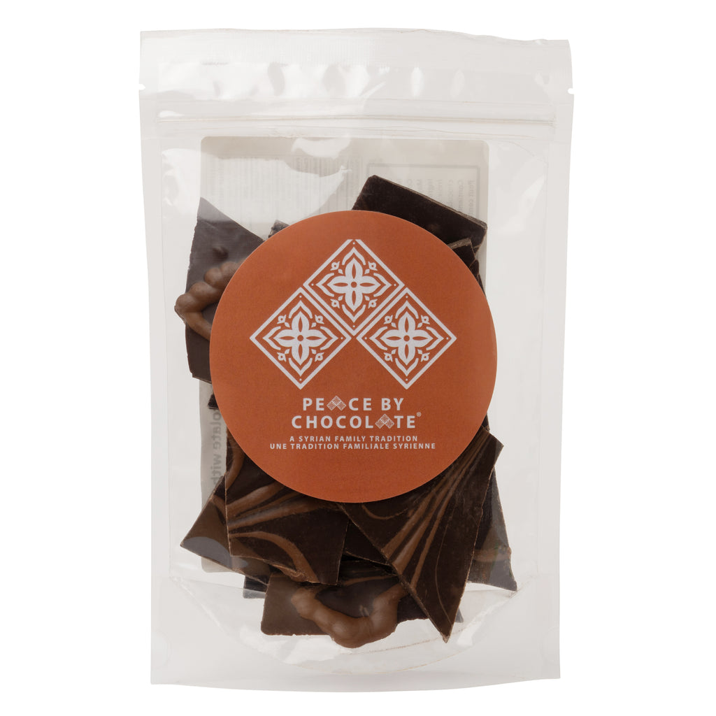 200g Dark and Milk Chocolate with Salted Cashews Bark