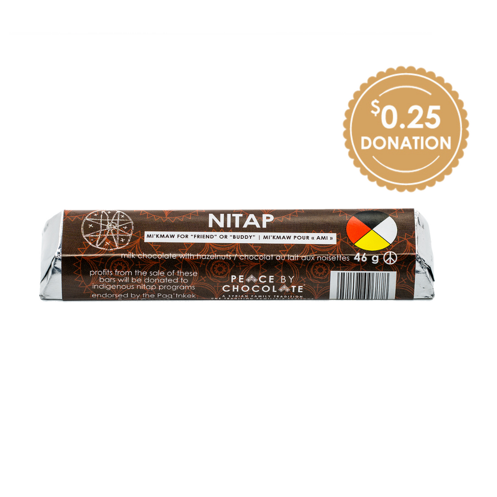 46g Nitap Milk Hazelnuts Bar