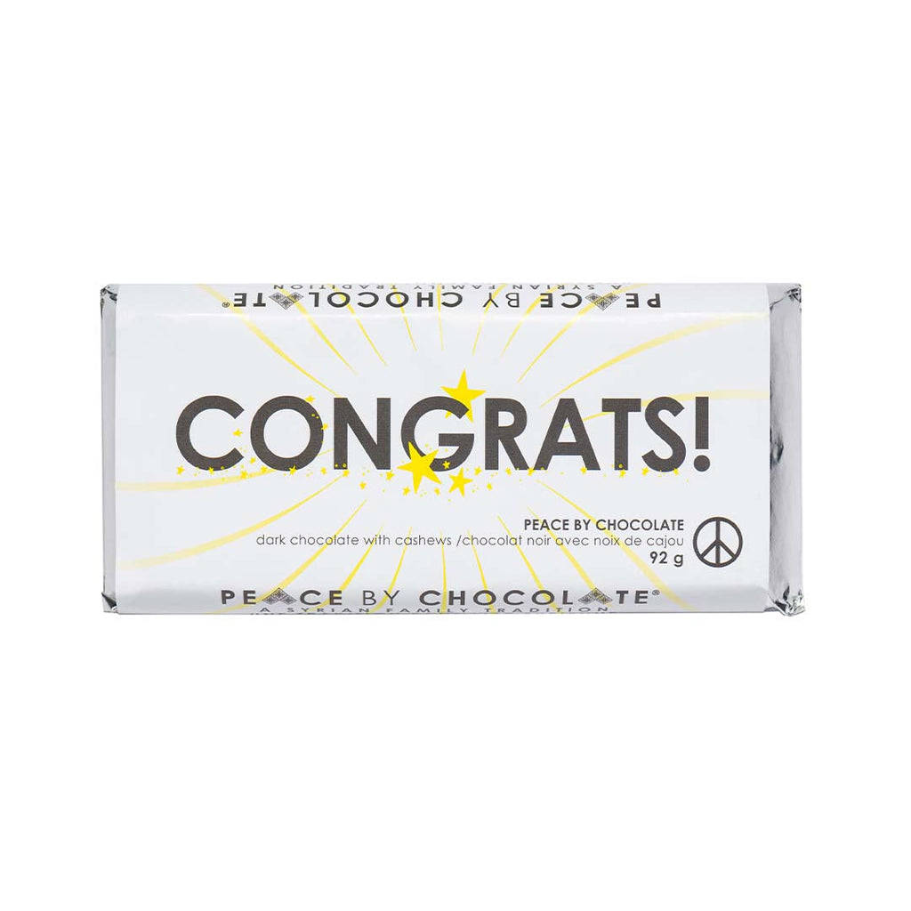 Congrats Dark Chocolate Bar