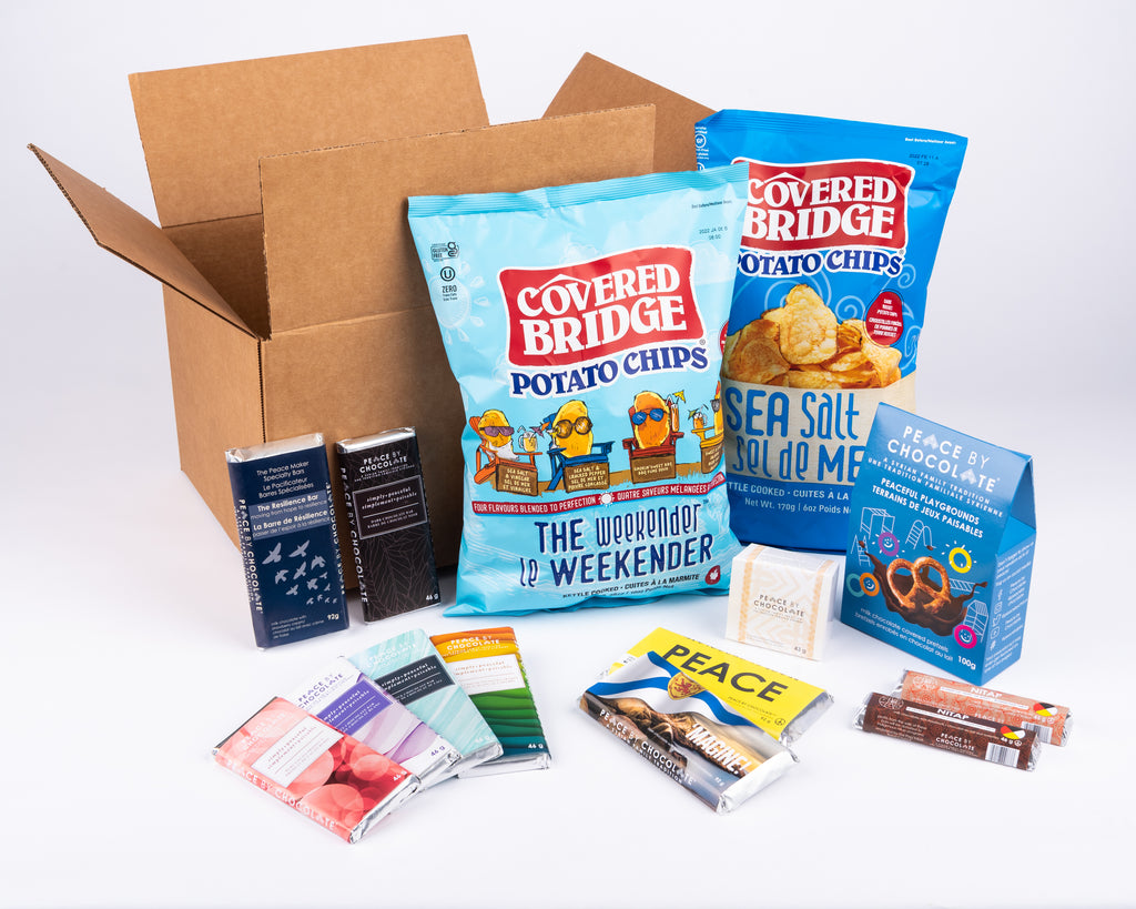 The Weekender Box – Peace by Chocolate