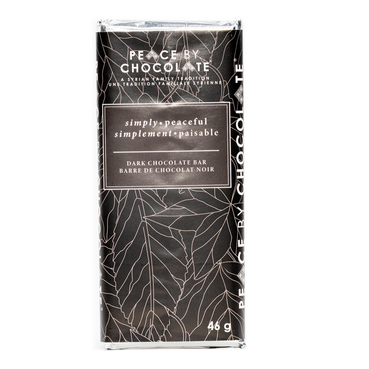 Peace by Chocolate 46g Simply Peaceful Dark Bar