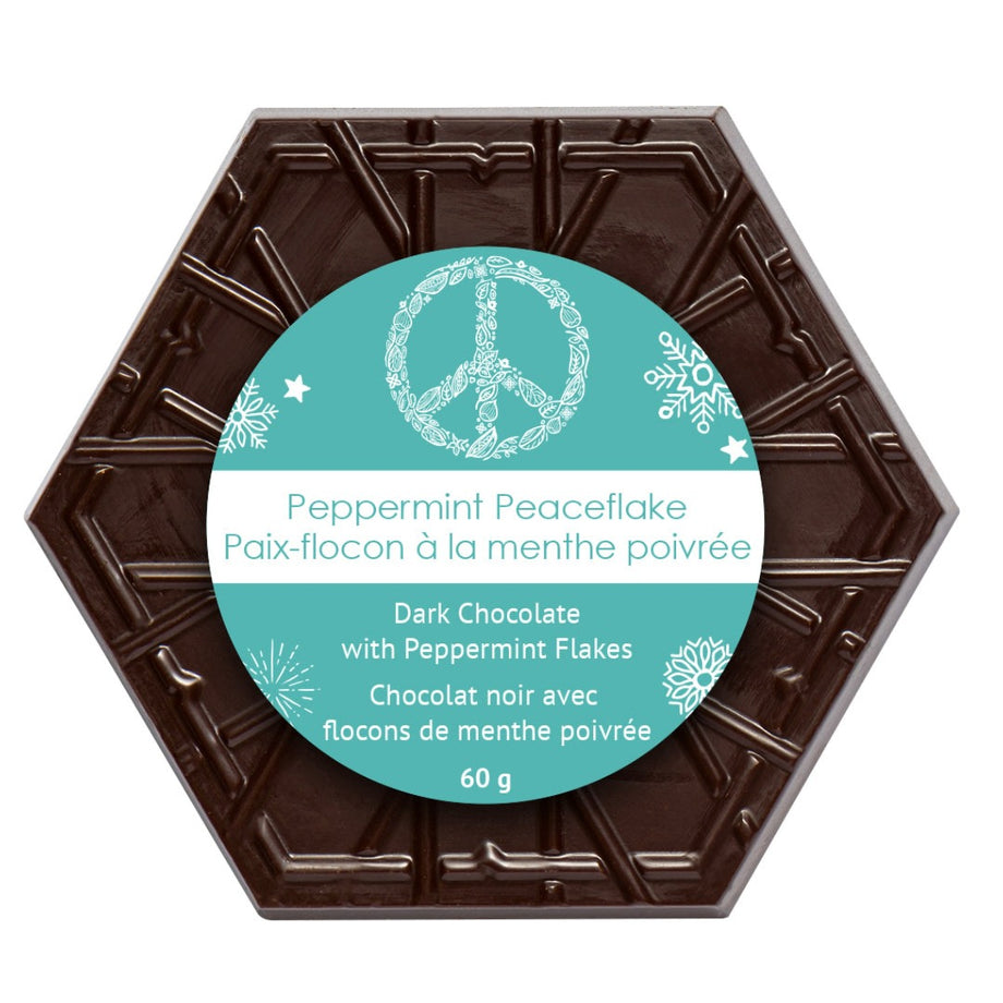 peace Peppermint Peaceflake – Peace by Chocolate