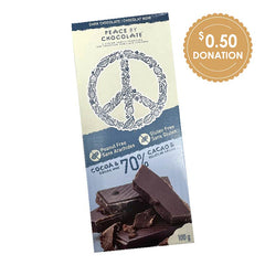 SAFE Bar Peanut & Gluten Free 70% Cocoa Dark